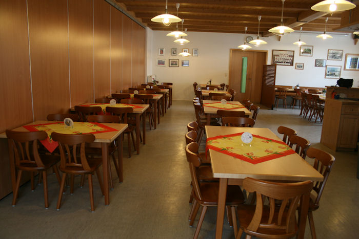 Die neue Einrichtung der Sportgaststätte